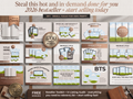 Etsy Listing Mockup Template Library for Digital Products - Editable Canva